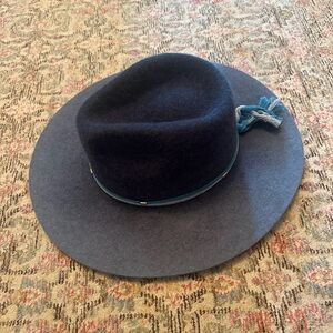 Stylish Blue Wool Hat